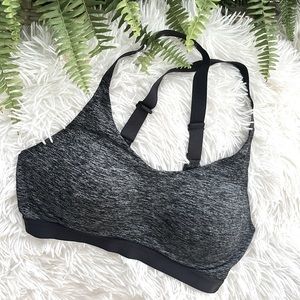 Victoria’s Secret Sports | Cross-Back Padded Sports Bra | Black